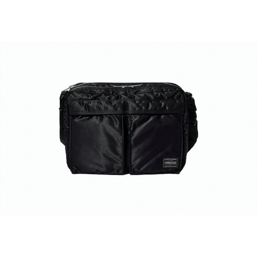 PORTER Compact Nylon Crossbody Bag with Zip Pockets